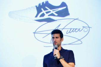 Novak Djokovic for Asics